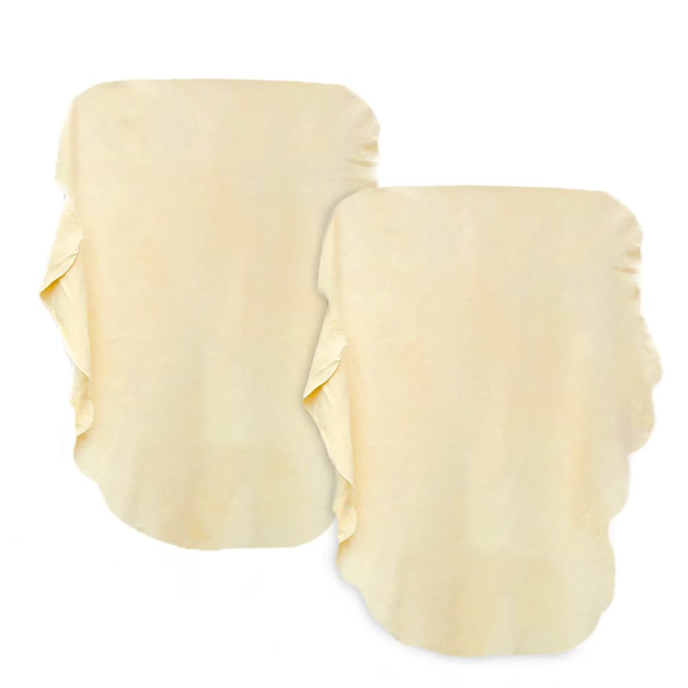 Illuva Peau de Chamois Voiture Naturel Super Absorbant pour Laver et Sécher Les Voitures Fenêtres Miroirs Verre