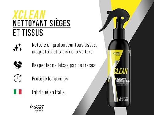 Nettoyant tissu voiture 300 ml - Élimine les saletés sans effort - Protège les tissus et moquettes (Italie)