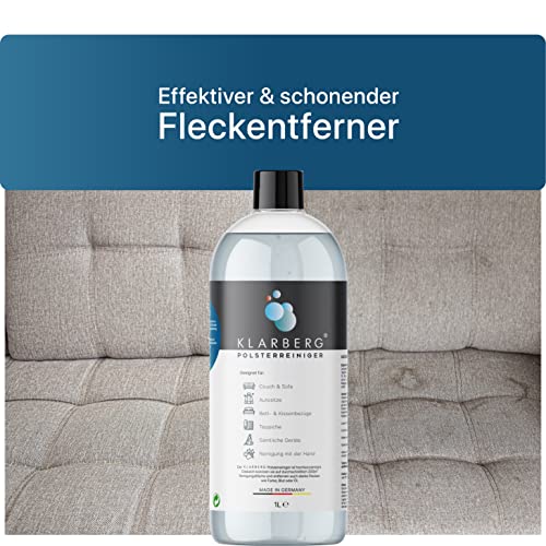 KLARBERG® Nettoyeurs concentrés - Convient pour canapé, tapis, sièges de voiture - Textiles et plus encore - Puissant et