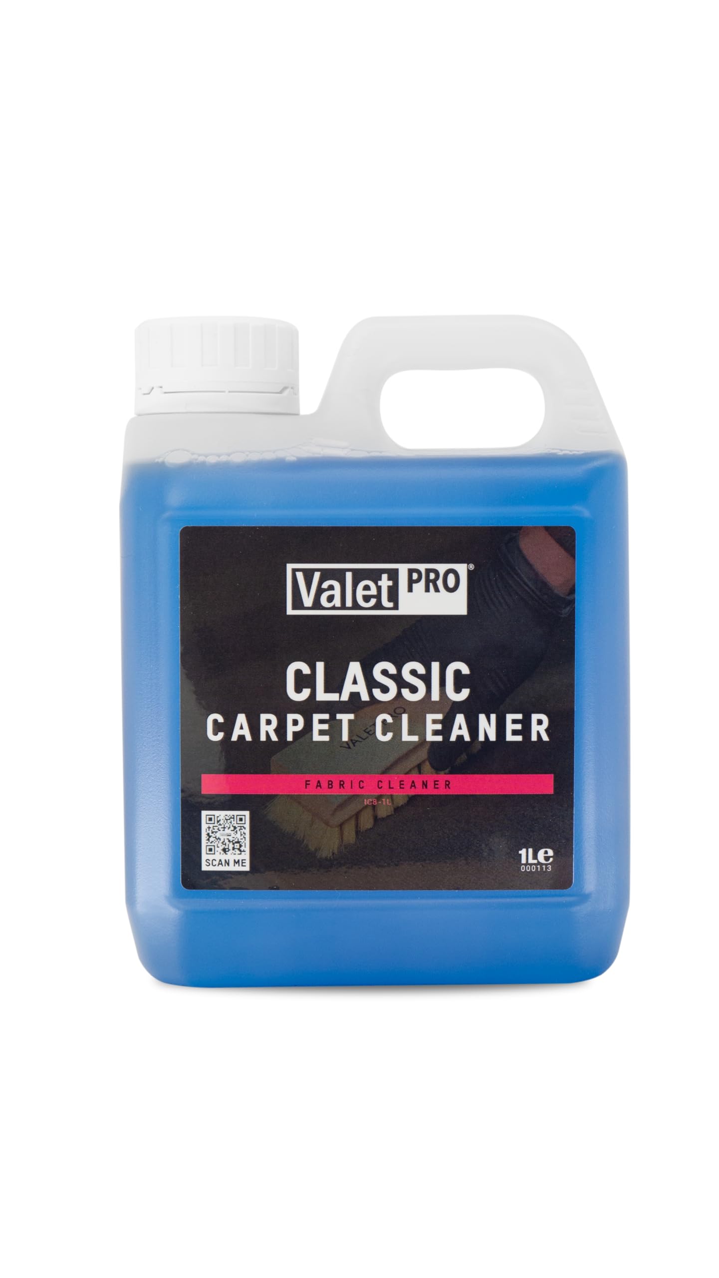 Valet Pro Nettoyant pour tapis CLASSIC 1L - Élimine les taches d'animaux & les odeurs, Ultra-rapide à sécher, idéal pour