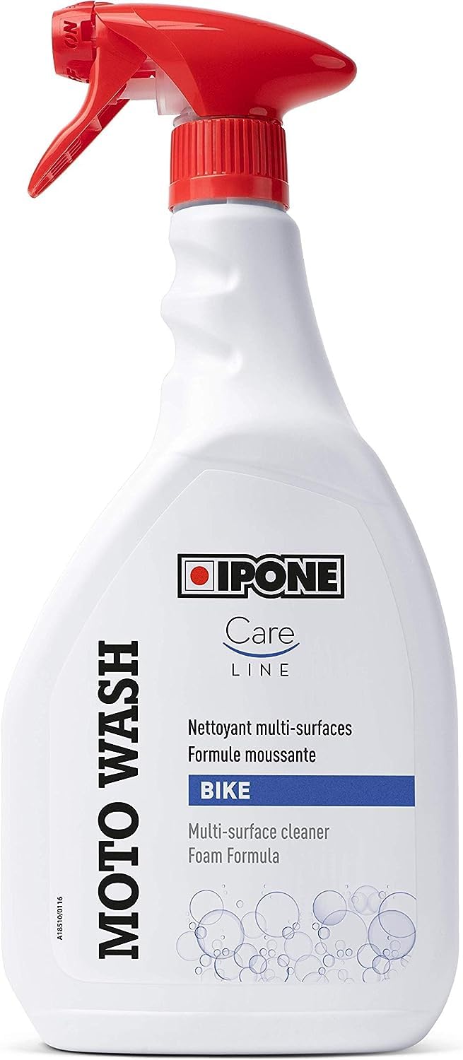 IPONE Nettoyant Moto Multisurface 1L - Formule Ultra Puissante sans Trace - Détartrage Rapide 2 Minutes - Effet Mousse I